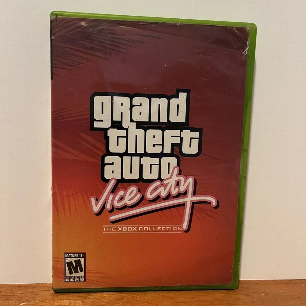 Grand Theft Auto Vice City (Microsoft Xbox, 2003) Complete Manual & Map TESTED